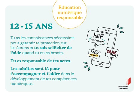 E-carte spécifique pour les 12-15 ans