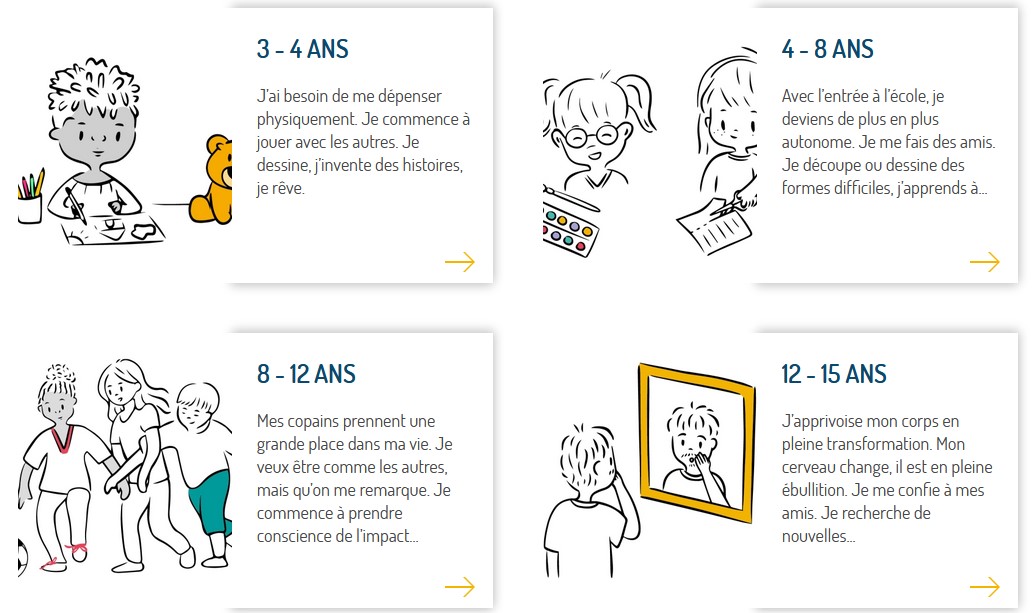 Capture d'écran du site web